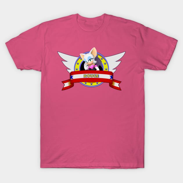 Rouge The Bat T-Shirt by Nykos